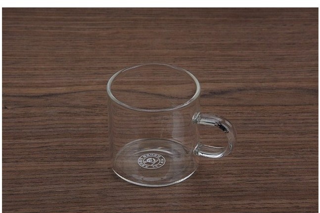 高硼硅耐热玻璃茶具带把小品杯 功夫茶具零配小玻璃茶杯功夫茶杯示例图4