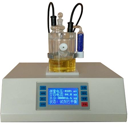厂家现货 CG474 卡尔费休水分测定仪 石油含水量化工 试剂溶剂乙醇微量水份测量仪器图片
