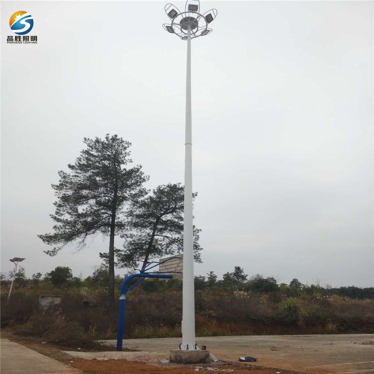 球场高杆灯厂家供应 20米25米升降式高杆灯价格 品胜源厂家定制