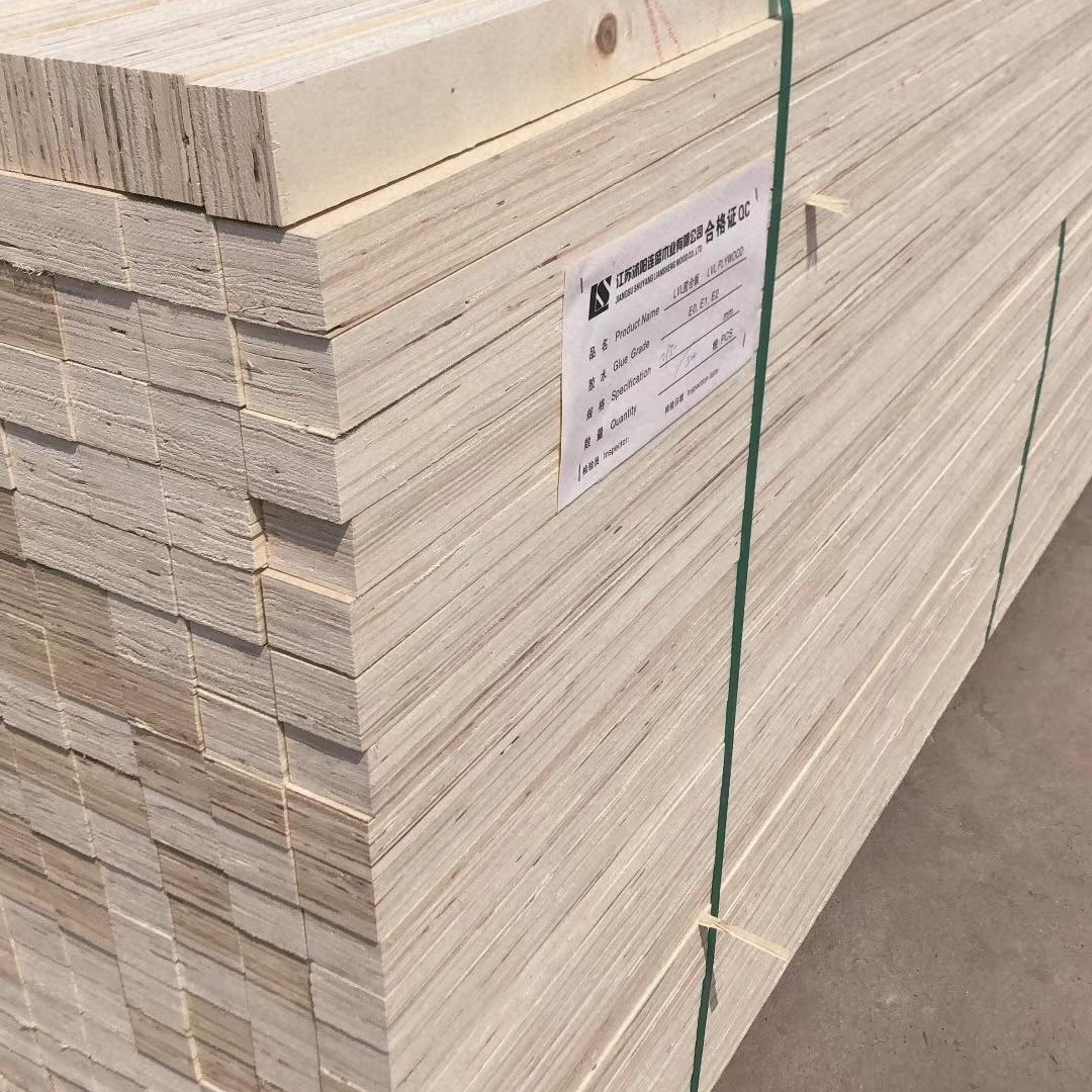连盛木业 厂家批发 杨木LVL定做 木架木条尺寸