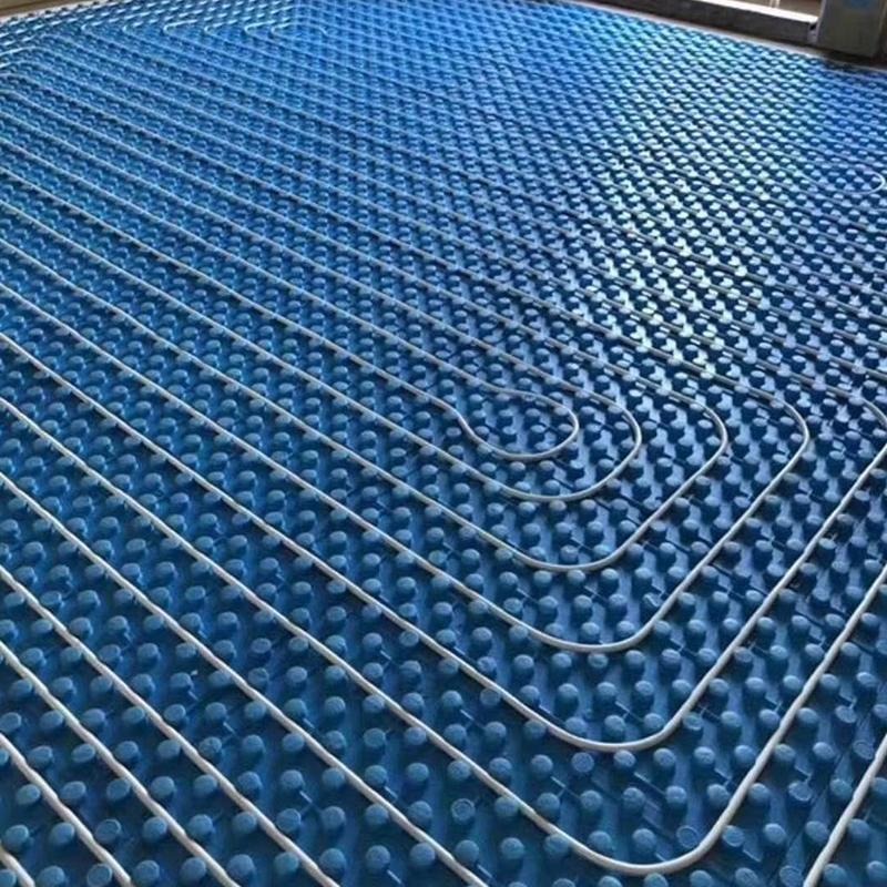 德国意普YBP地暖安装蓝色薄型干式模块节能散热均匀铺装快速江苏区域全套安装