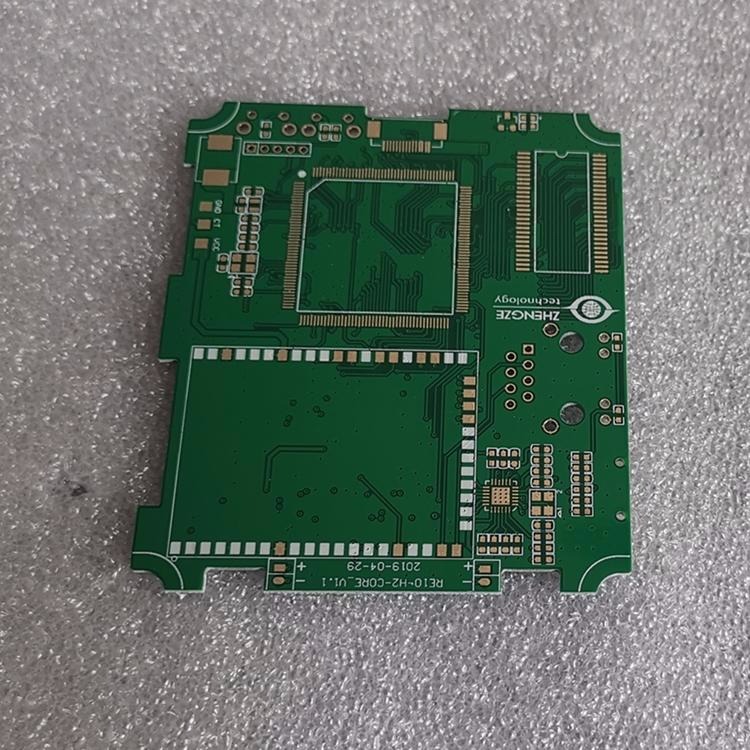 PCB双面板生产厂家 喷锡PCB电路板绿油白字双面板 带工艺边零间距双面PCB 捷科无铅PCB制作加工图片