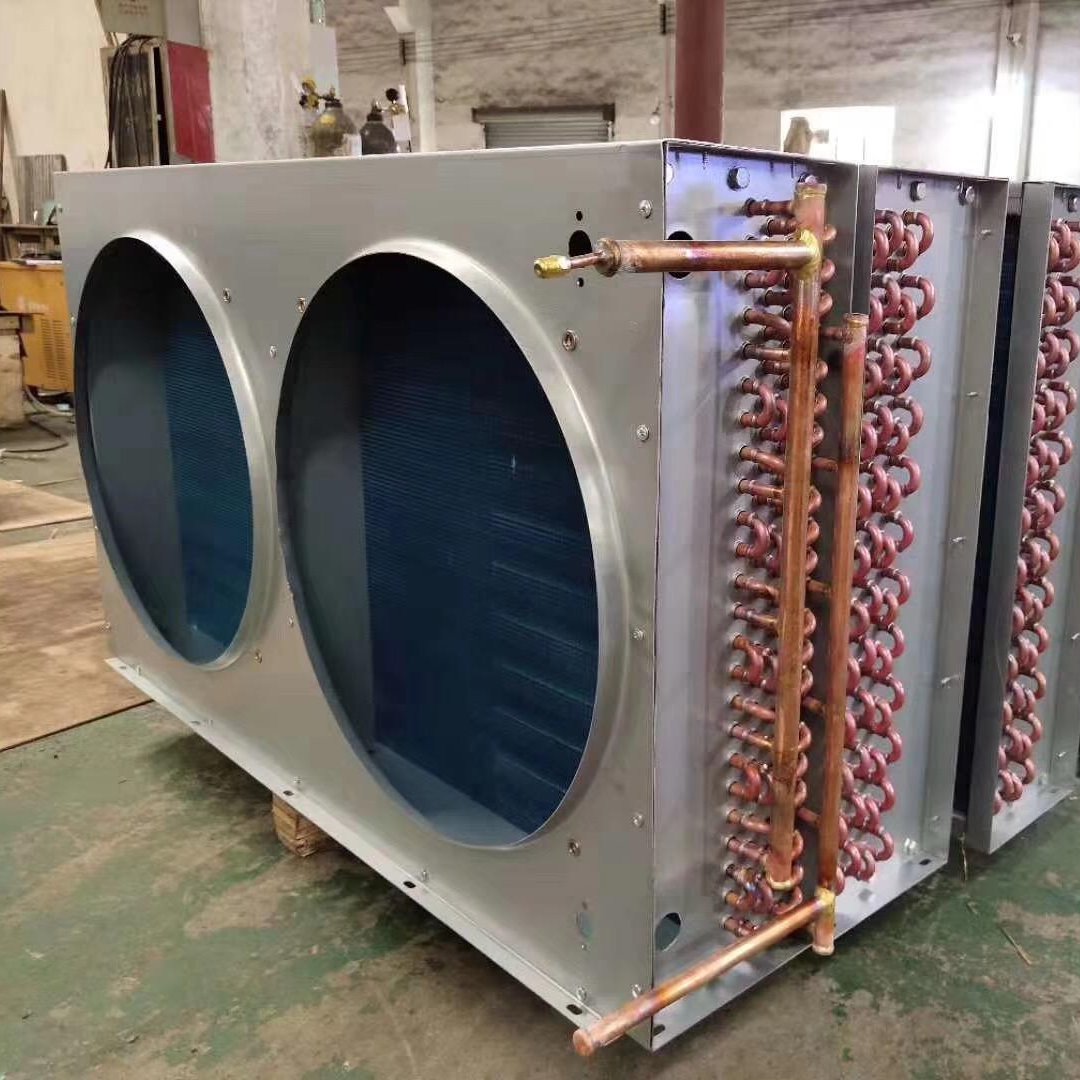 东华泰冷凝器生产厂家DHT-30HP翅片式冷凝器 工业翅片式换热器 冷却机组制冷专用冷凝器 空调制冷专用冷凝器