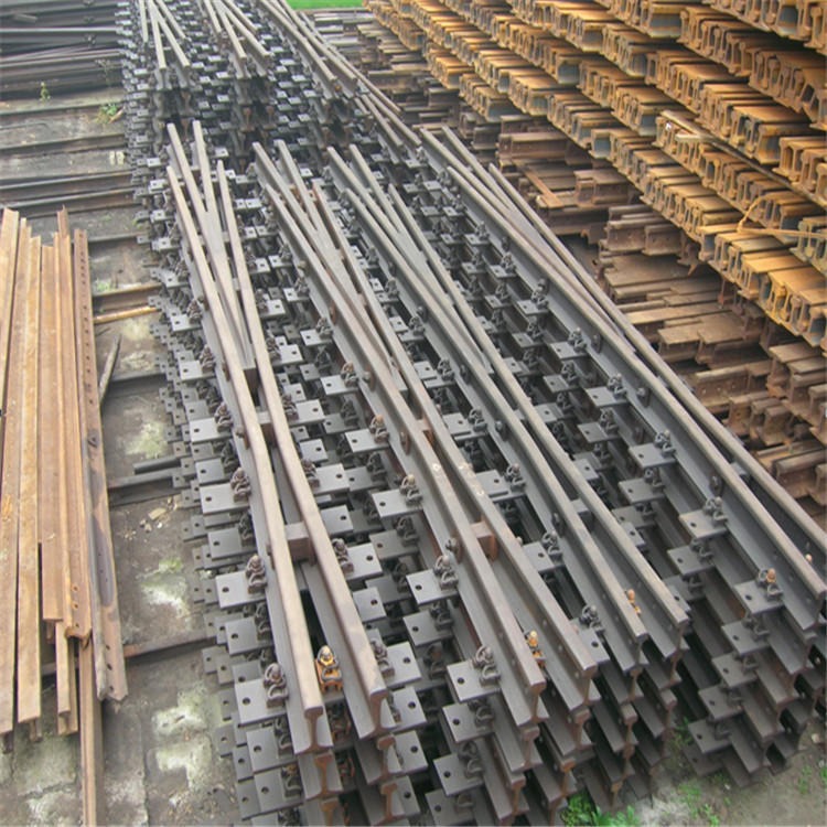 九天长期供应标准铁路道岔 煤矿道岔 矿用渡线道岔组成