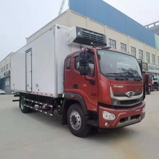 福田瑞沃ES5冷藏车 6米8厢式冷藏运输车 大型冷链车供应