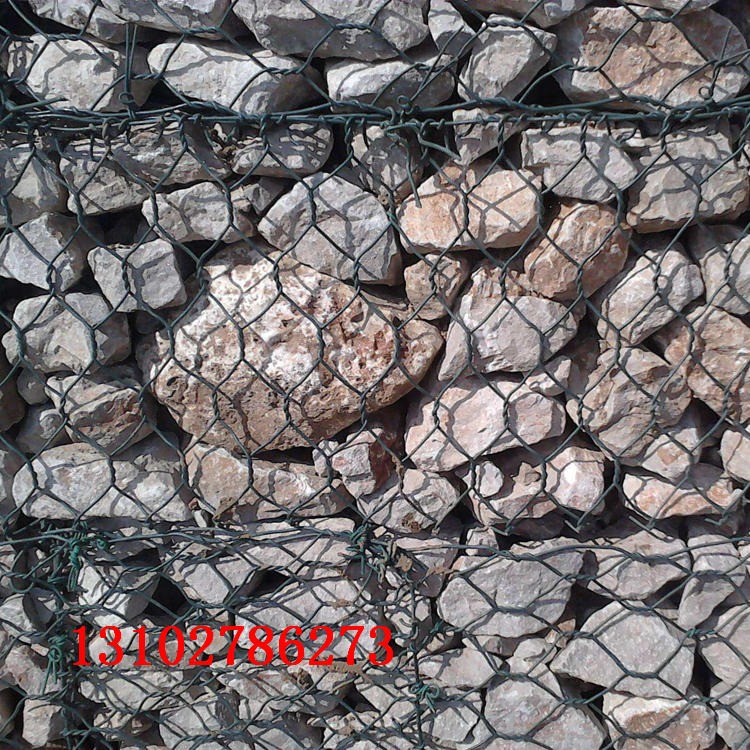 镀锌格宾石笼网-成都石笼网-河道石笼网