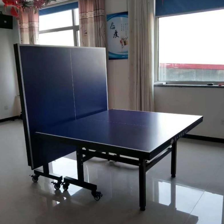 特价直销晶康牌YDQC-6008室内可折叠移动乒乓球桌 家庭用标准乒乓球台 室外乒乓球桌 物美价廉售后无忧