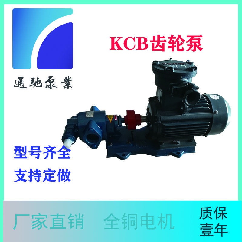 厂家批发 kcb55小流量油泵 输送齿轮耐磨处理吸料齿轮电动输油泵