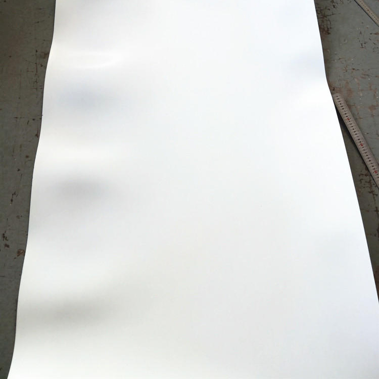 山东正朗牌5mm聚四氟乙烯板现货供应 楼梯用5mm四氟板厂家 设备垫板用5mm聚乙烯四氟板价格图片