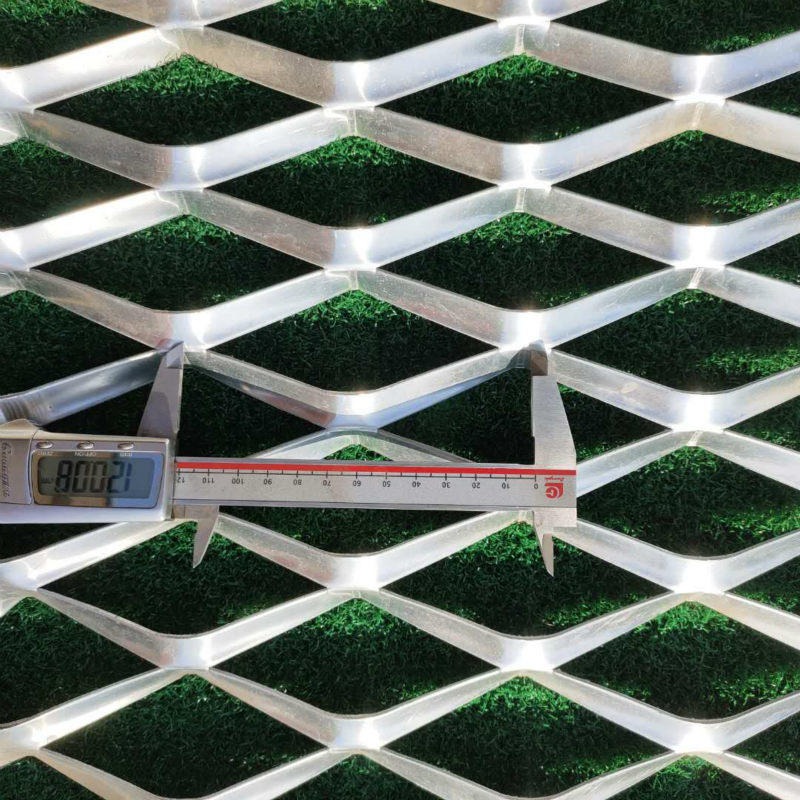 亚奇装饰外墙钢板网 铝板网 吊顶菱形网 脚手架钢板钢笆网片 定制 加工图片