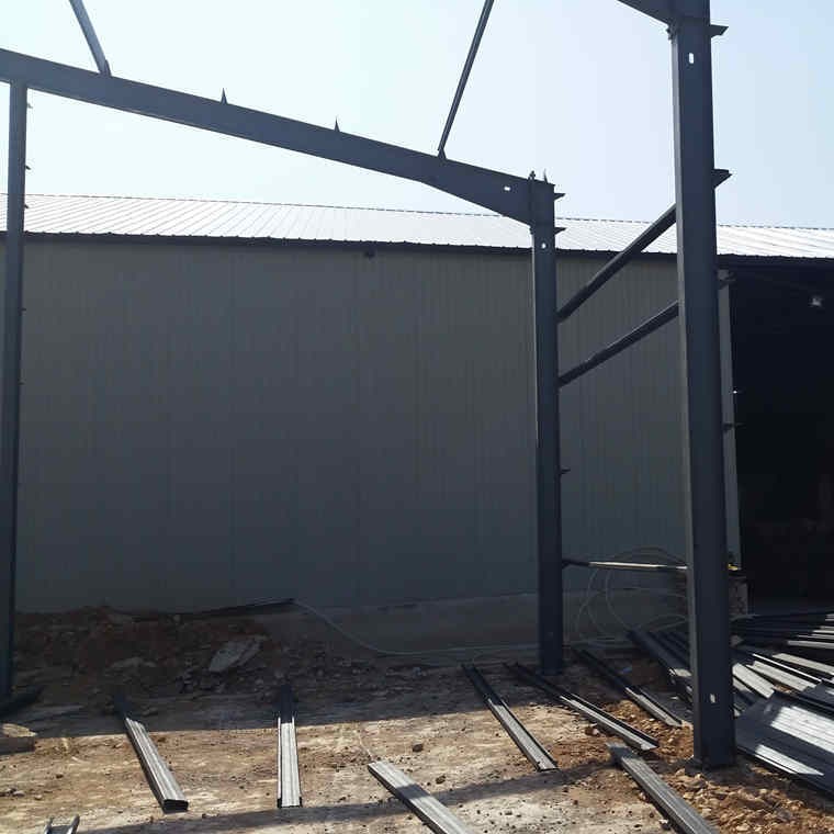 供应沈阳物流钢结构 厂房彩钢板  H型钢结构加工
