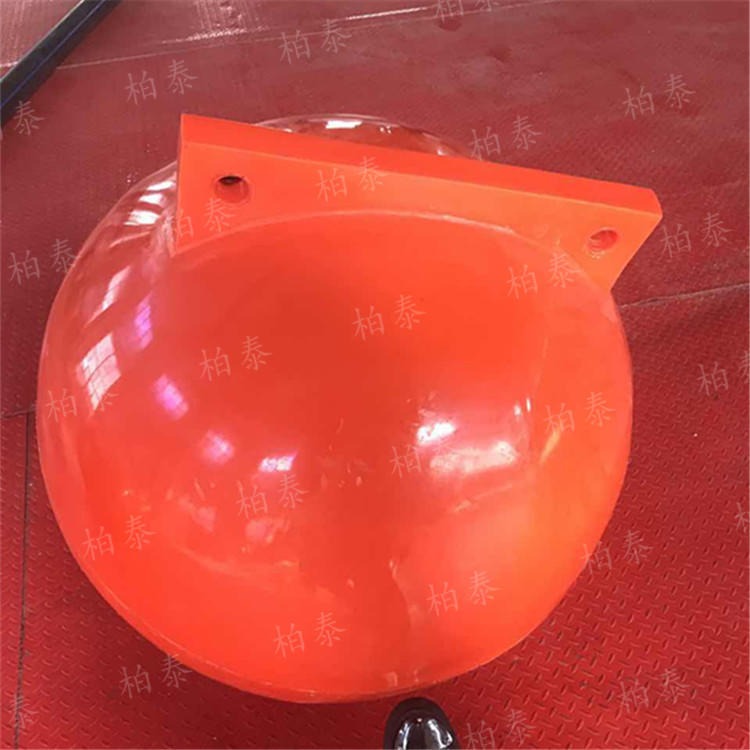 柏泰滚塑浮球型号 海上警戒线浮漂 直径60公分塑料供应图片