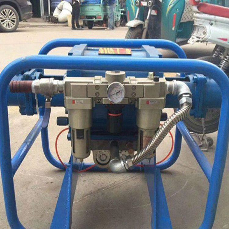黑龙江省鹤岗注浆泵 同步设计 气动注浆泵 连续出浆 矿用气动注浆泵