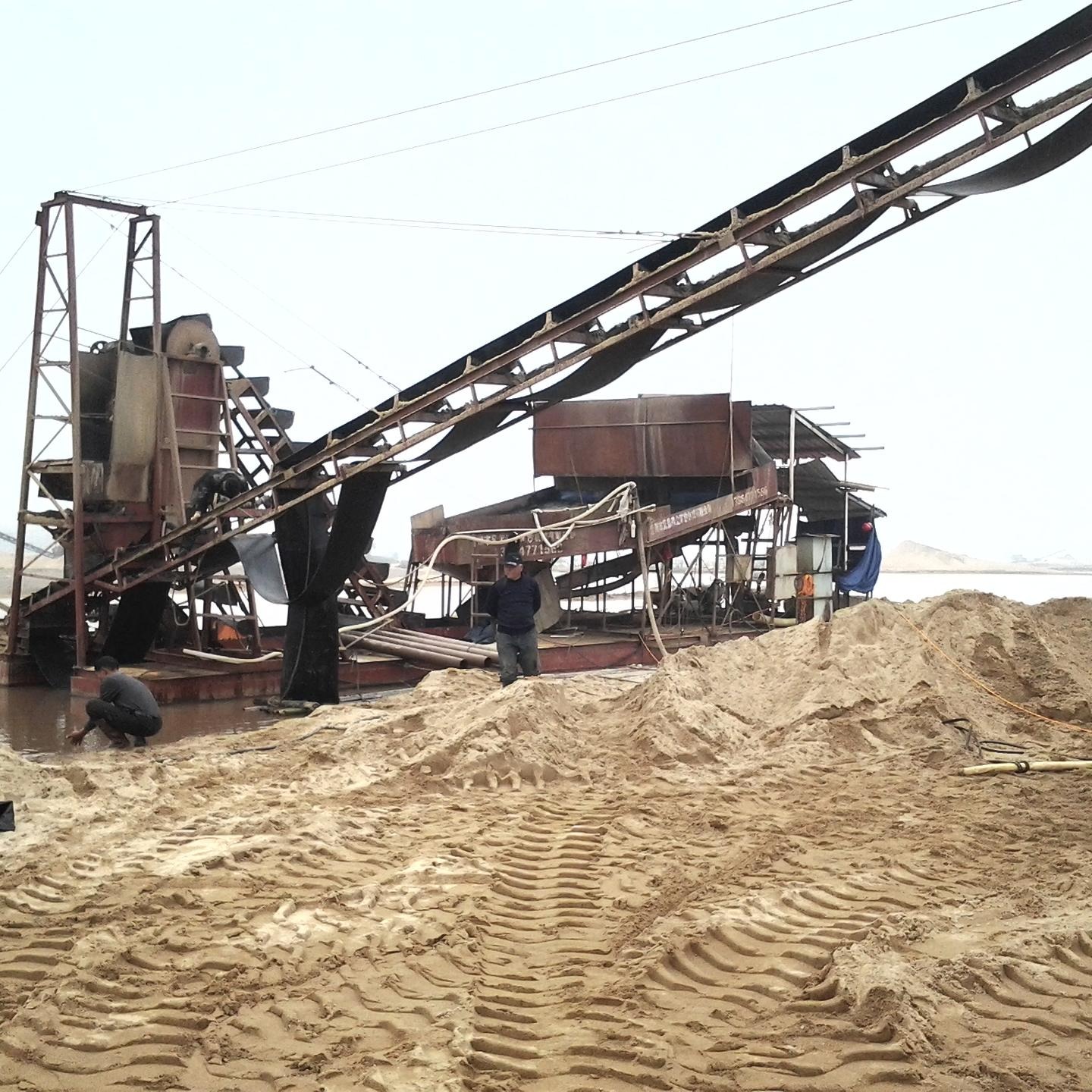 挖沙船  打沙设备  抽砂船  捞沙机械   鑫恒环保设备