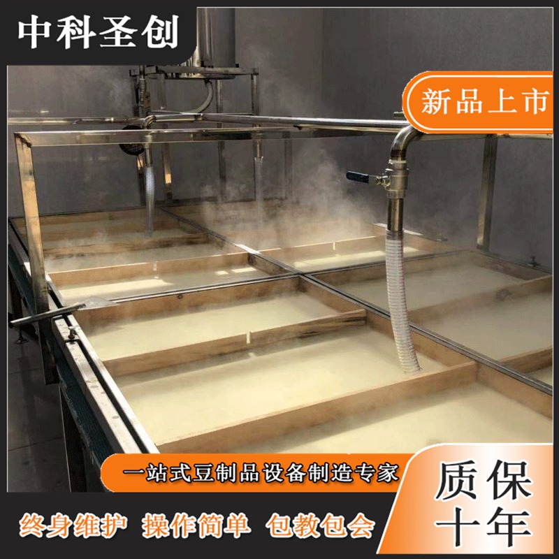 手工豆油皮机 节能手工豆油皮机生产线 汕头多功能商场用