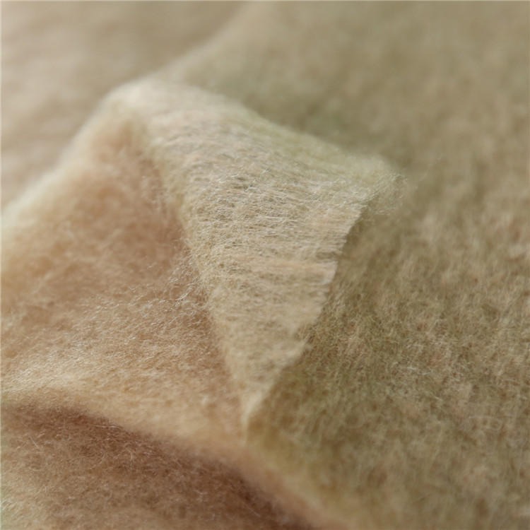 奥绒供应夹克服用驼绒棉 羊驼棉 皮草填充用驼绒絮片 驼毛针刺棉