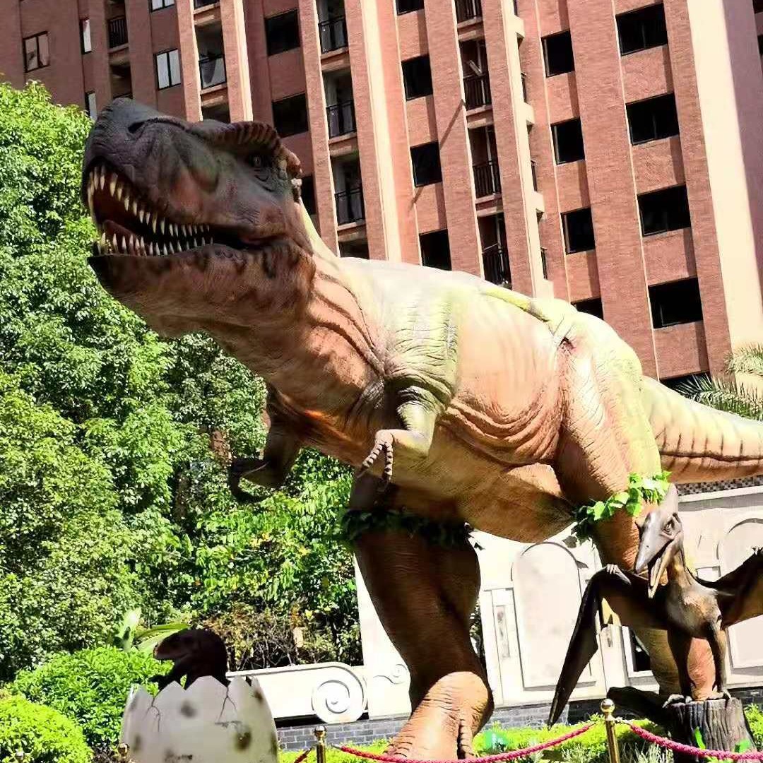 恐龙出租 仿真恐龙租赁  恐龙展 大型恐龙租赁 霸王龙 侏罗纪恐龙展图片