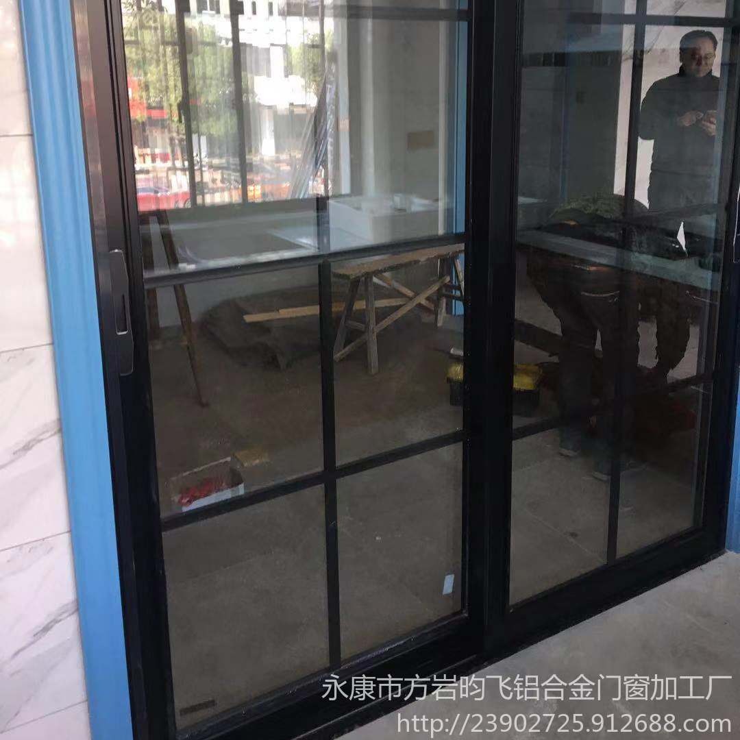厂家兴拓厨房门  双层中空钢化玻璃门  铝合金门  私人定制阳台门
