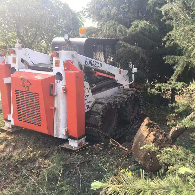 挖树机视频   铲式挖树机   起树机挖树机   浣熊