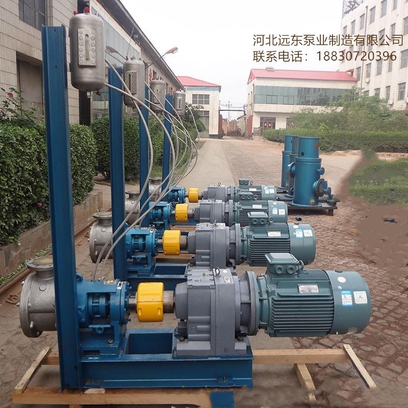 河北远东泵业  饱和聚酯输送泵 用NYP220B-RU-T1-W11  高粘度转子泵 输送沥青泵图片