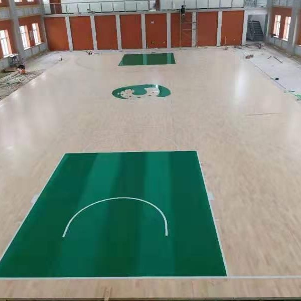 河北篮球馆木地板 体育木地板 运动木地板厂家 室内实木地板 河北双鑫体育