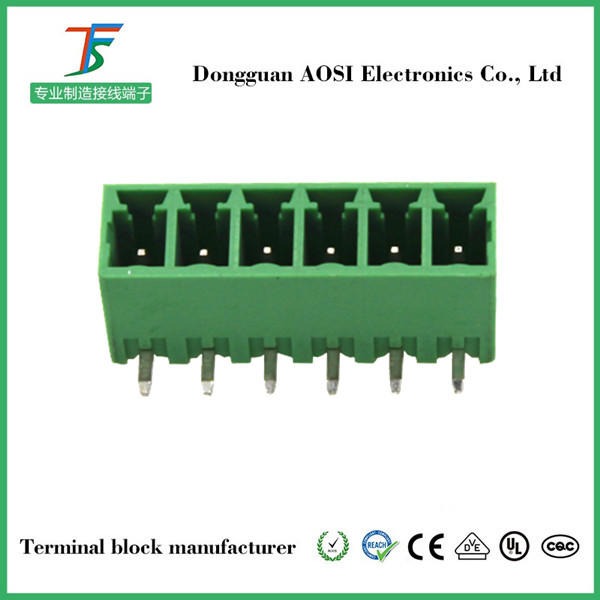 PCB焊接端子 螺钉式快速接线端子 3.81间距插拔式连接器驱动器端子
