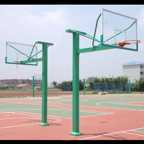 广西晶康牌配透明钢化玻璃篮板儿童篮球架价格实惠
