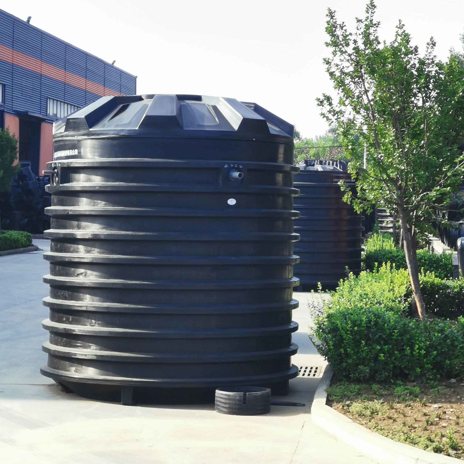 中国罐 小型污水处理设备中国罐 分散式污水净化槽中国罐 太阳能中国罐图片