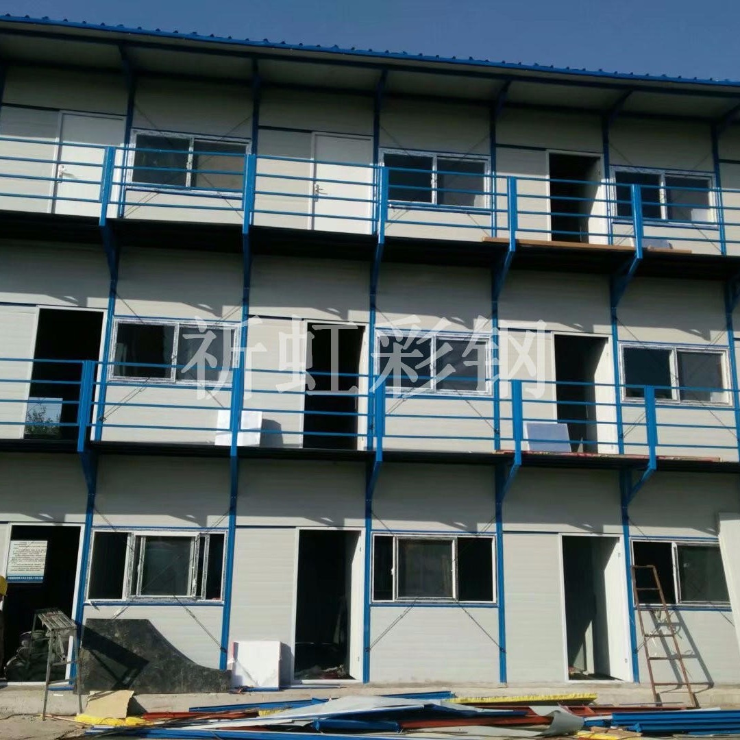供应天津工地搭建活动房可回收彩钢房