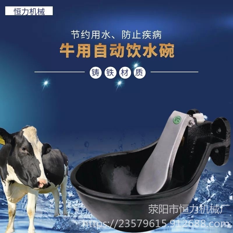 养殖场牛用饮水器械 自动饮水碗 牛马驴碗式自动喂水器