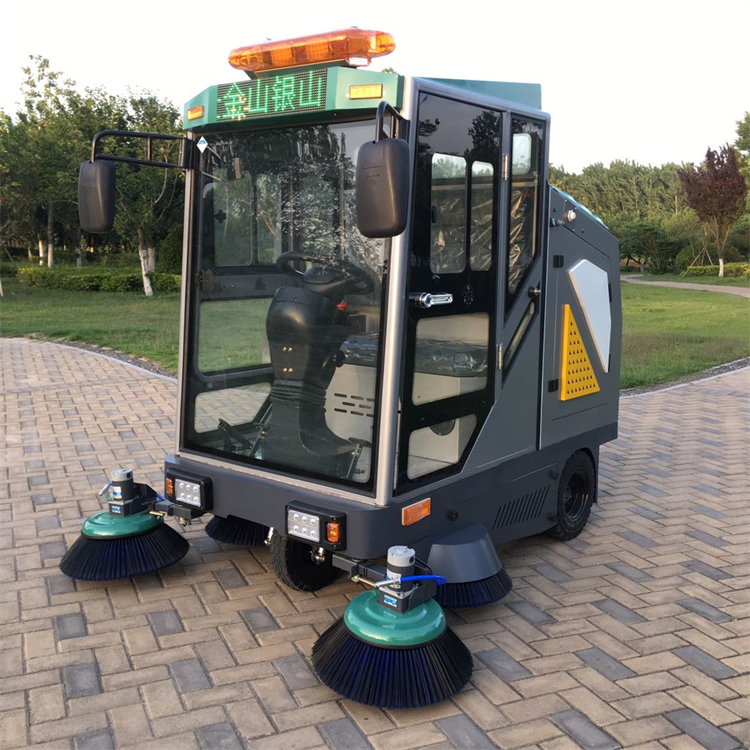 新能源清扫车 半封闭吸尘扫地机 宏园 可定做电动扫路车