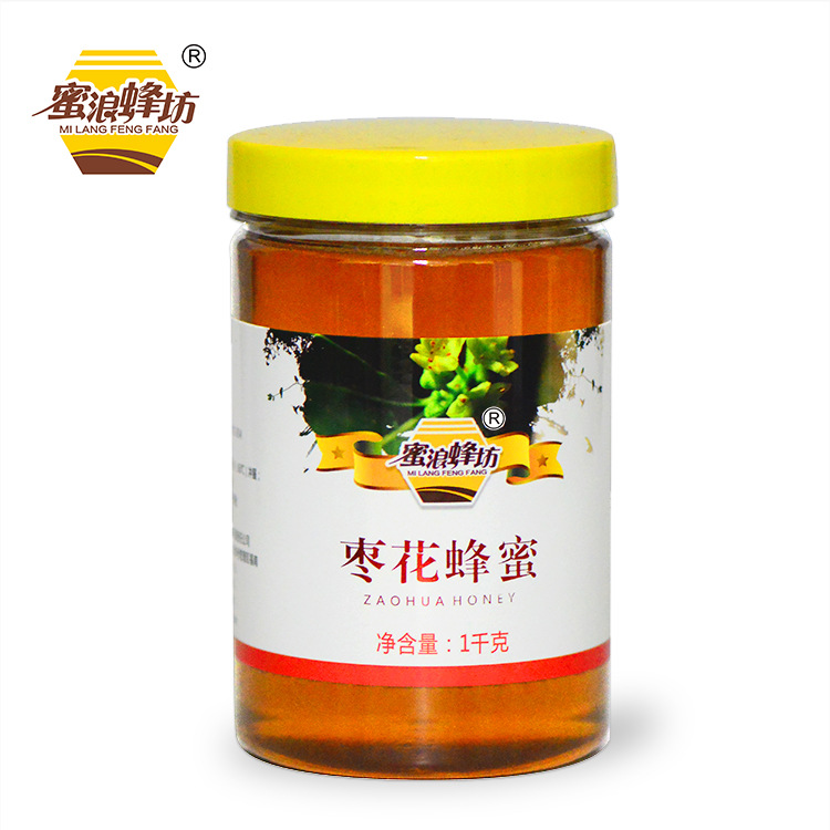 蜜浪蜂坊 1000g1kg枣花蜜农家土蜂蜜 厂家批发全国招代理