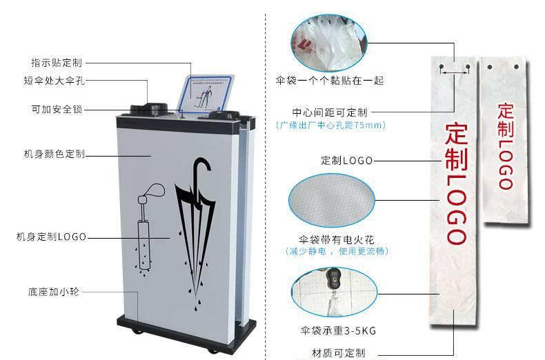 香港客户定制广缘可降解伞袋机专用一次性雨伞袋 店家推荐产品示例图16