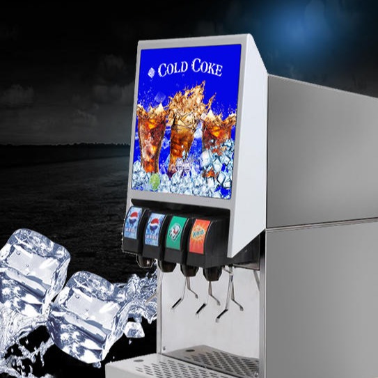 英迪尔现调可口可乐机 饮料机商用 三阀可乐机