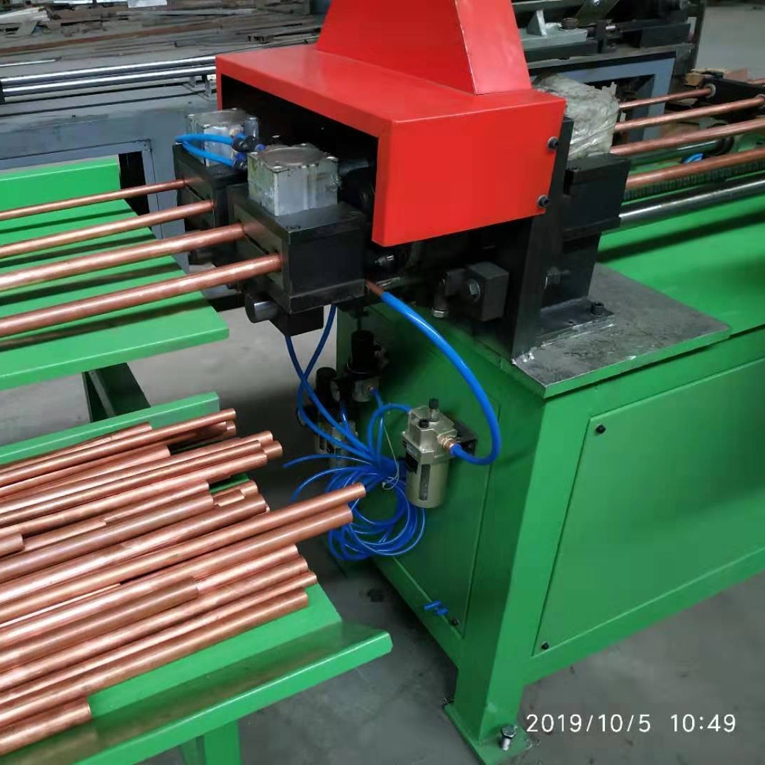鑫远通专业生产铜铝管校直切断机 钢丝拉断机 调直机