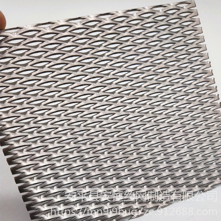 0.8mm厚钛板网孔径6x12mm 电解槽钛网 钛阳极网 菱形孔钛板拉伸网 实验钛拉网安恒