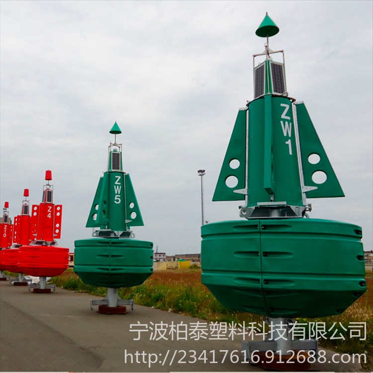 青岛港口核心区警示浮标 塑料航标 FB1.8聚乙烯浮标
