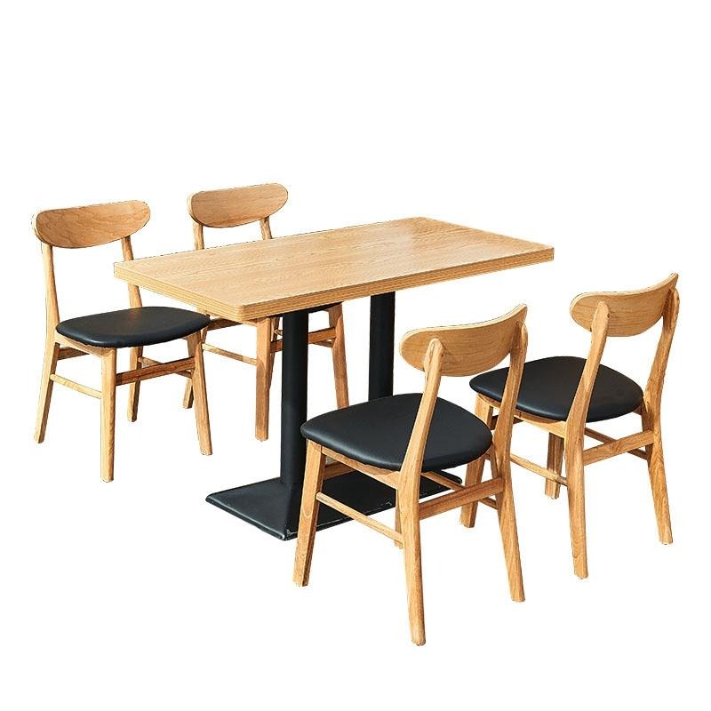 阿香米线餐桌椅 餐厅桌椅 实木餐桌椅组合 尚邑家具CTZY-123053