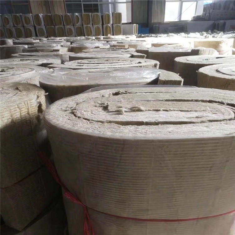 岩棉卷毡 福森厂家供应铝箔岩棉毡 品质保证