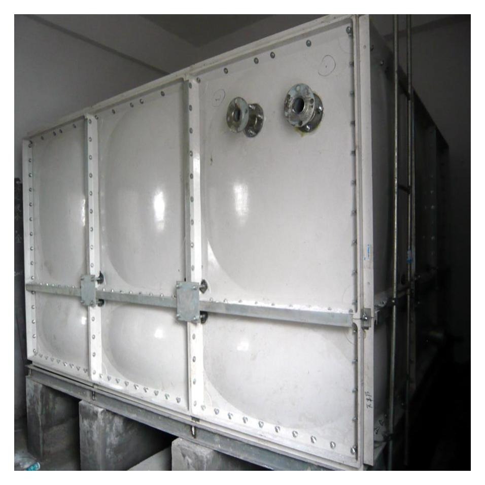 锅炉房用水箱霈凯 玻璃钢40立方水箱