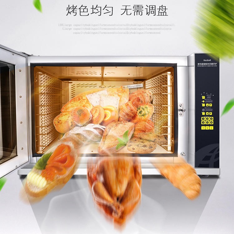 英迪尔万用蒸烤箱 热风循环电焗炉 食品烘焙设备专用图片