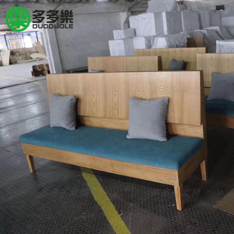 深圳厂家供应板式卡座双人沙发  西餐厅牛排店卡座沙发组合支持定做桌椅