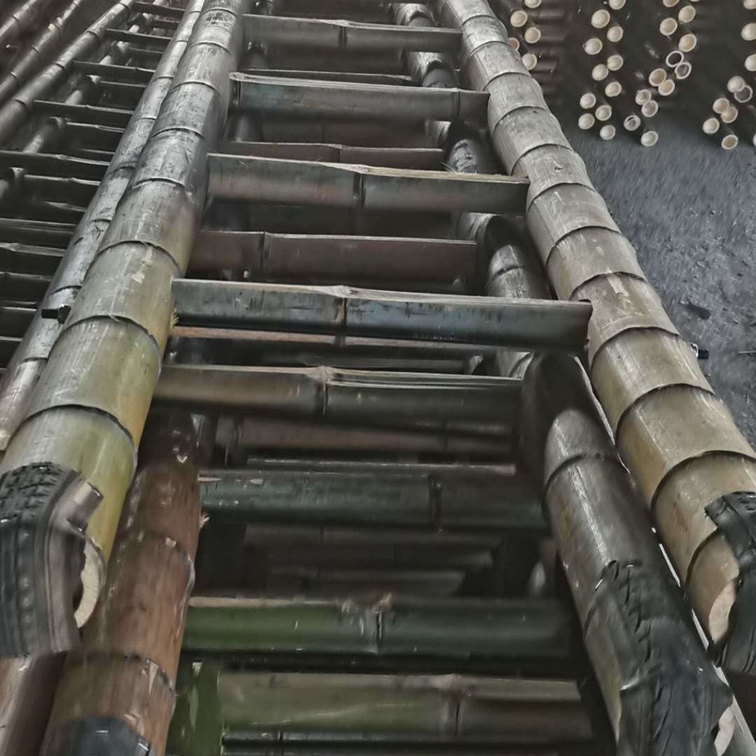 批发3米竹杆 电工不导电竹梯 长梯子