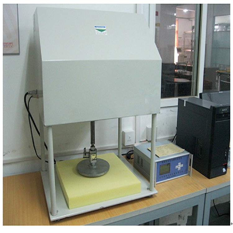 望都海绵泡沫压陷硬度试验仪   北广精仪海绵压陷硬度测试仪HMYX-2000图片