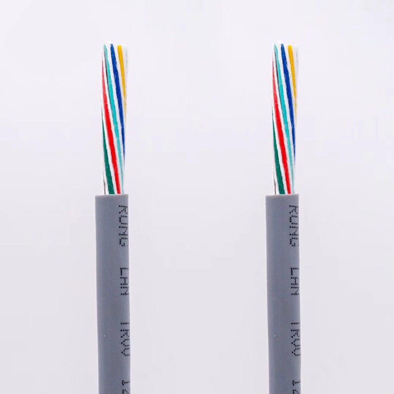 TRVV 拖链电线 12 14 16 20-40芯0.15 0.2 0.3 1平方耐磨机器人电缆