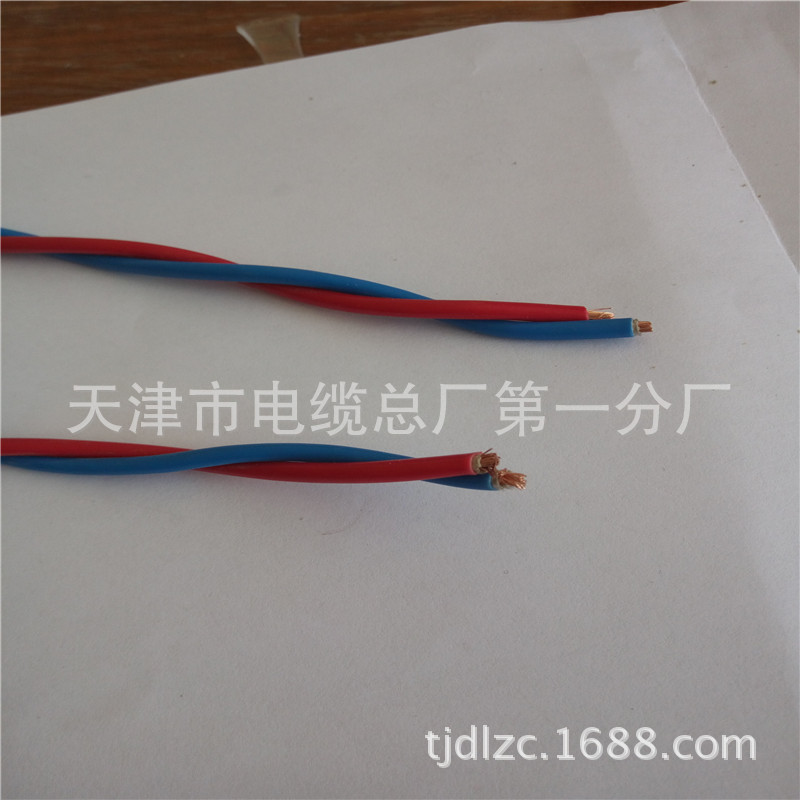 nh-RVS 2*0.75耐火麻花线 阻燃耐火电缆 双绞线示例图10