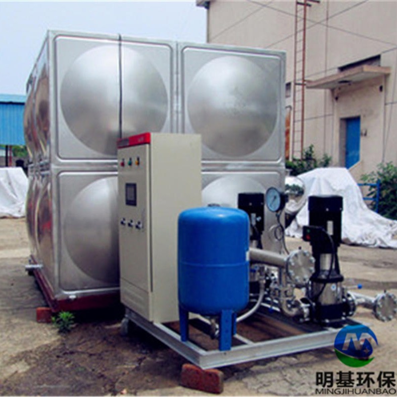 自动恒压变频供水设备 明基环保 恒压供水设备  变频恒压供水设备图片
