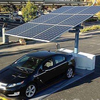 光伏停车棚 光伏屋顶太阳能停车场 光伏发电  电动车充电