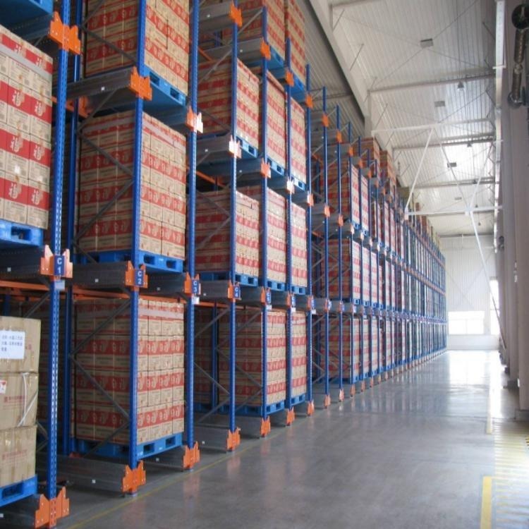 森沃倉儲廠家量身定做通廊貨架 駛入式貨架 蘇州貫通式貨架