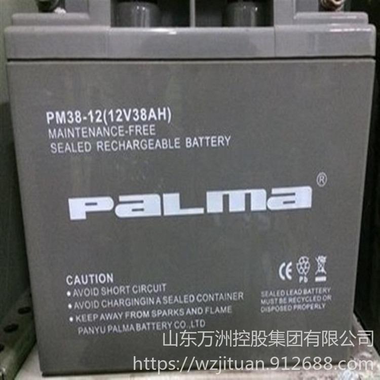 八马蓄电池PM38-12 八马蓄电池12V38AH 应急电源储能用 铅酸免维护蓄电池 现货供应图片